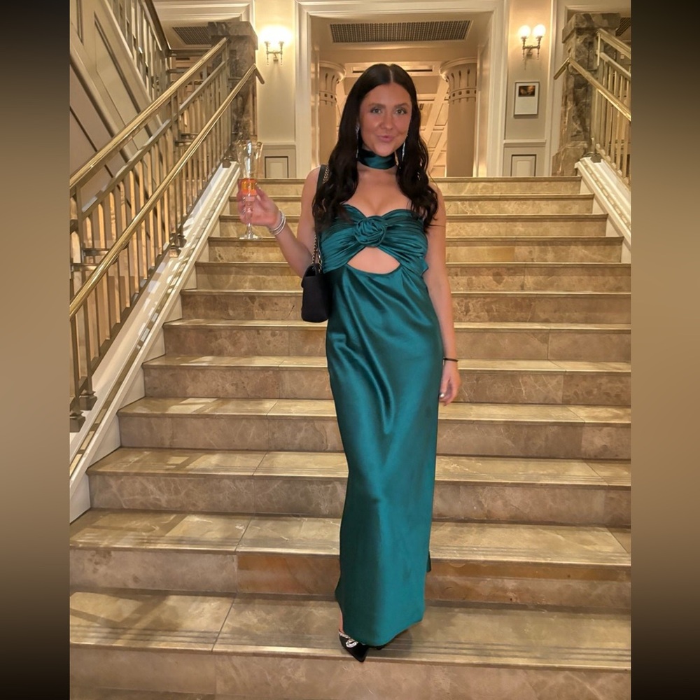 Emerald Green Maxi Dress